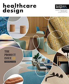HCD_0126_Cover_ExpoSite Cover of the June/July 2025 issue of Healthcare Design magazine
